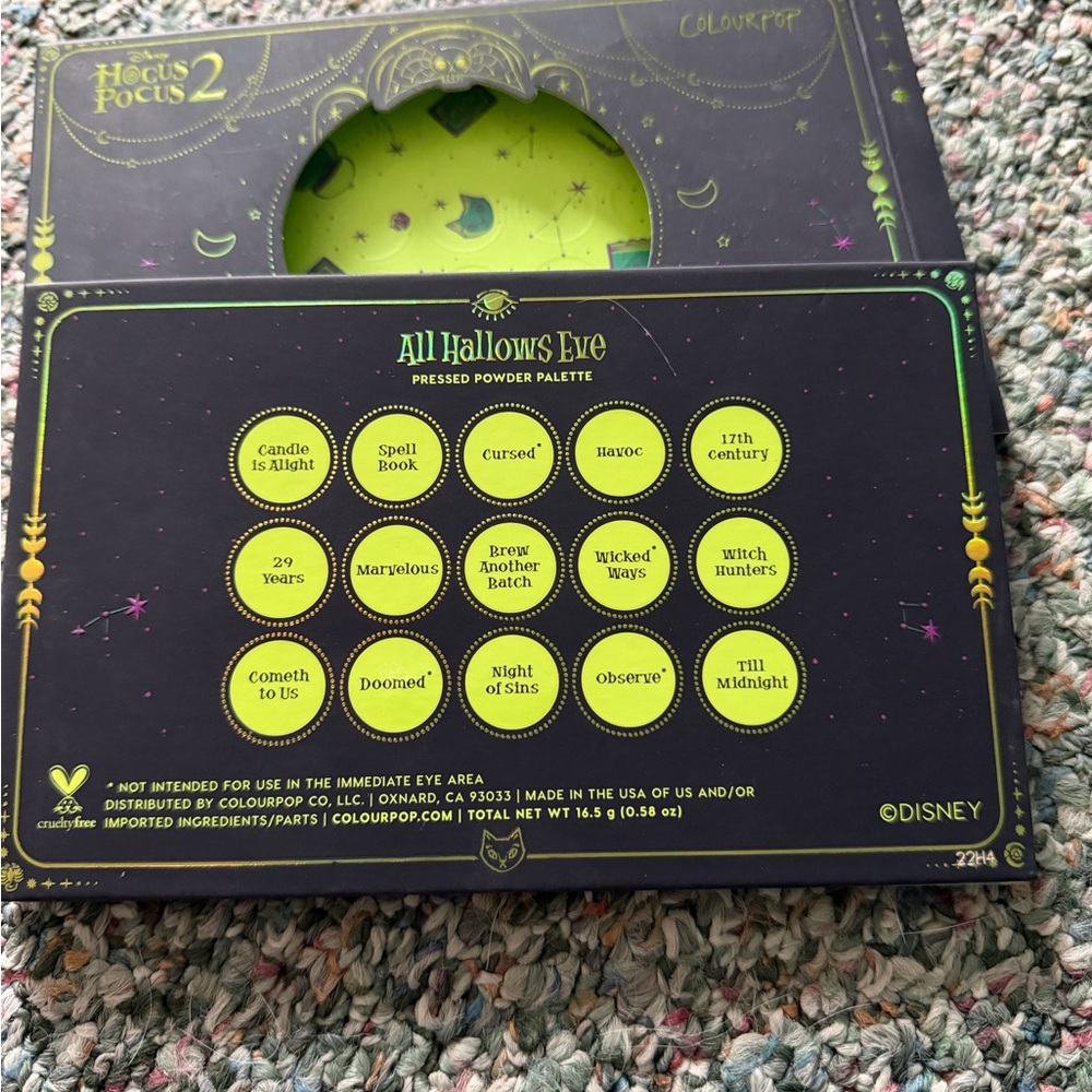ColourPop All Hallows Eve Eyeshadow Palette - Picture 7 of 7